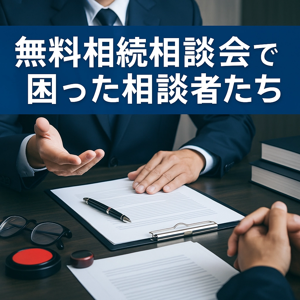 （論点）司法書士が語る「無料相続相談会で困った相談者たち」～相談を有意義にするために必要なマナーと心構え～